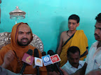 Press Meet at Gokarna on 02-Feb-2009 / ಮಾಧ್ಯಮ ಸಂದರ್ಶನ / पत्रिका बैठक