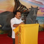 ಕರ್ನಾಟಕ ಸರಕಾರದ ಮಾಜಿ ಮಂತ್ರಿಗಳಾದ ಶ್ರೀ ಚೆಲುವರಾಯ ಸ್ವಾಮಿ ಯವರು ಸಭೆಯನ್ನುದ್ದೇಶಿಸಿ ಮಾತನಾಡುತ್ತಿರುವುದು